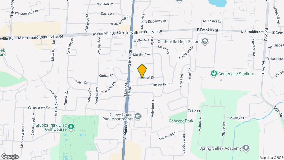 54 Benzell Dr Map and Location Details