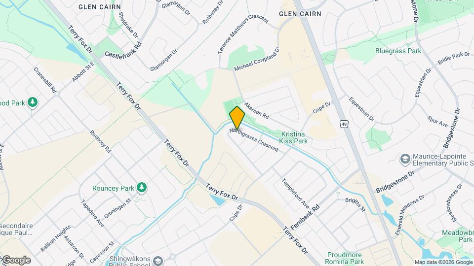 1097 Northgraves Crescent Map and Location Details