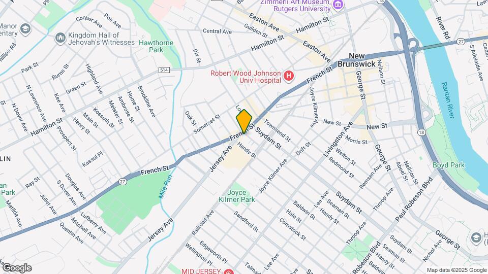 354 Seaman St Map and Location Details