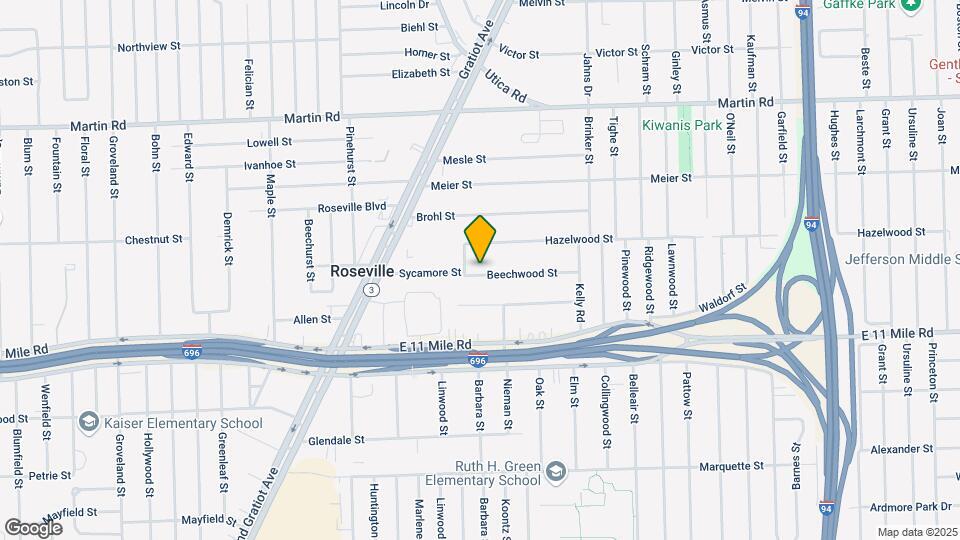 18333 Beechwood St Map and Location Details