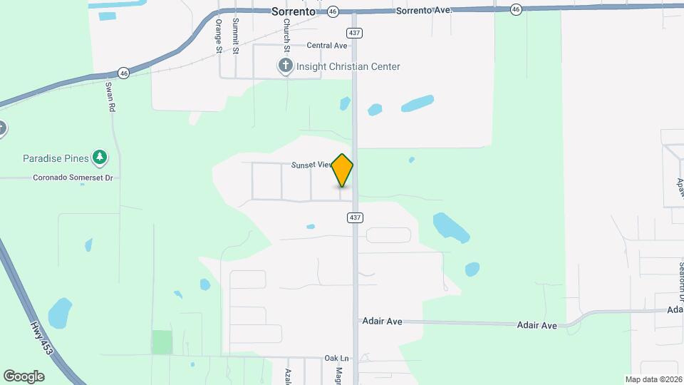 23811 Sunset View Mapa y Detalles de la Ubicación