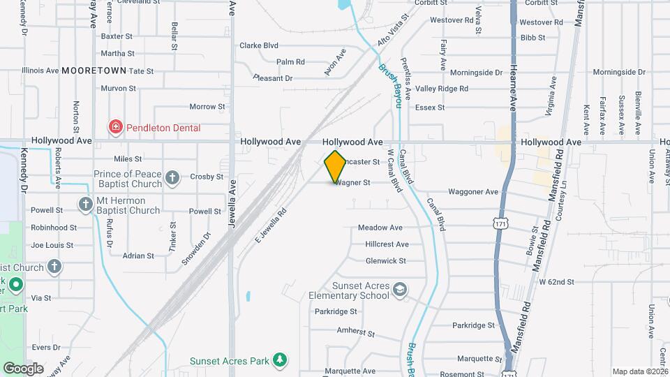 3257 Wagner St Map and Location Details