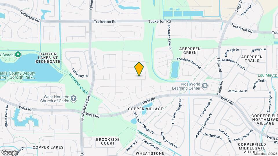 16526 Whitaker Creek Dr Map and Location Details