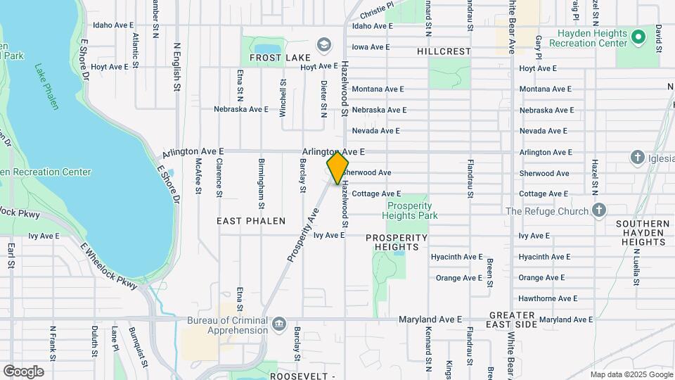 1391 Hazelwood St Map and Location Details