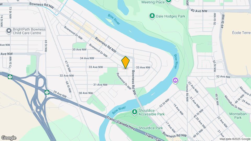 6123-6133 33 Ave NW Map and Location Details