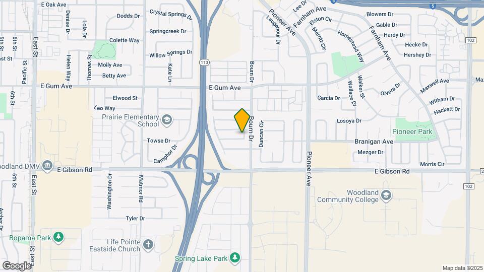 1573 Owens Valley Dr Mapa y Detalles de la Ubicación