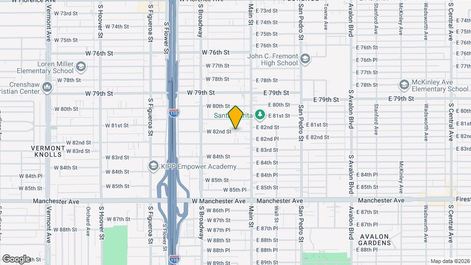 138 W 82nd St Map and Location Details