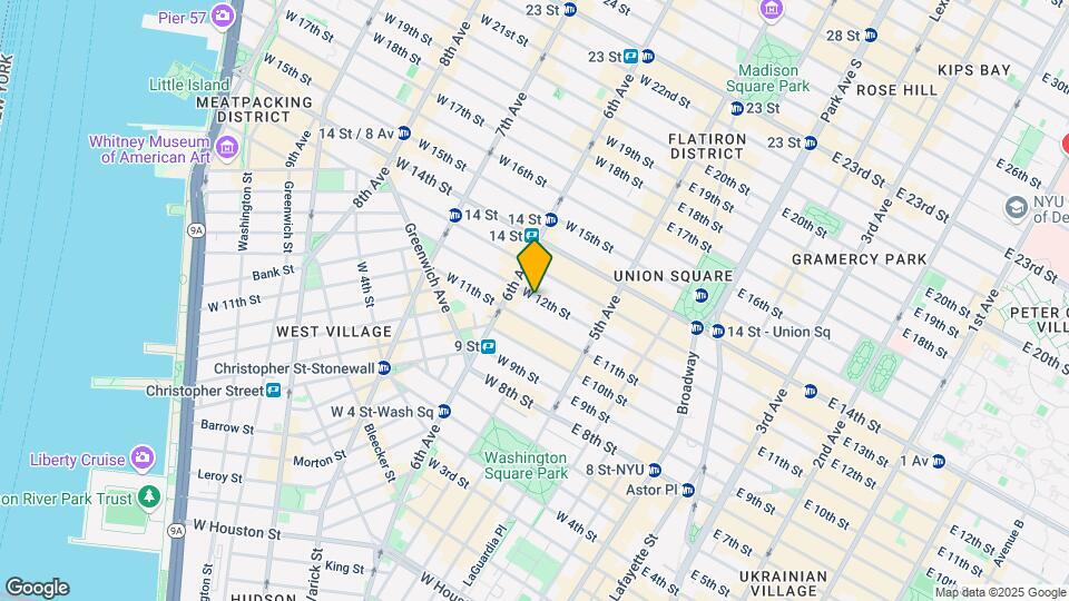 66 W 12th St Mapa y Detalles de la Ubicación