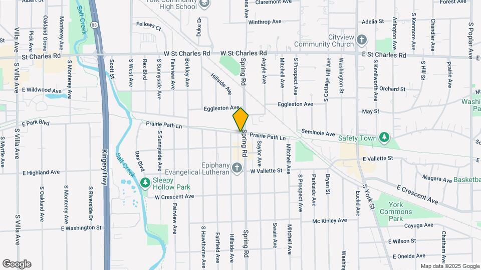 500 Spring Rd Map and Location Details