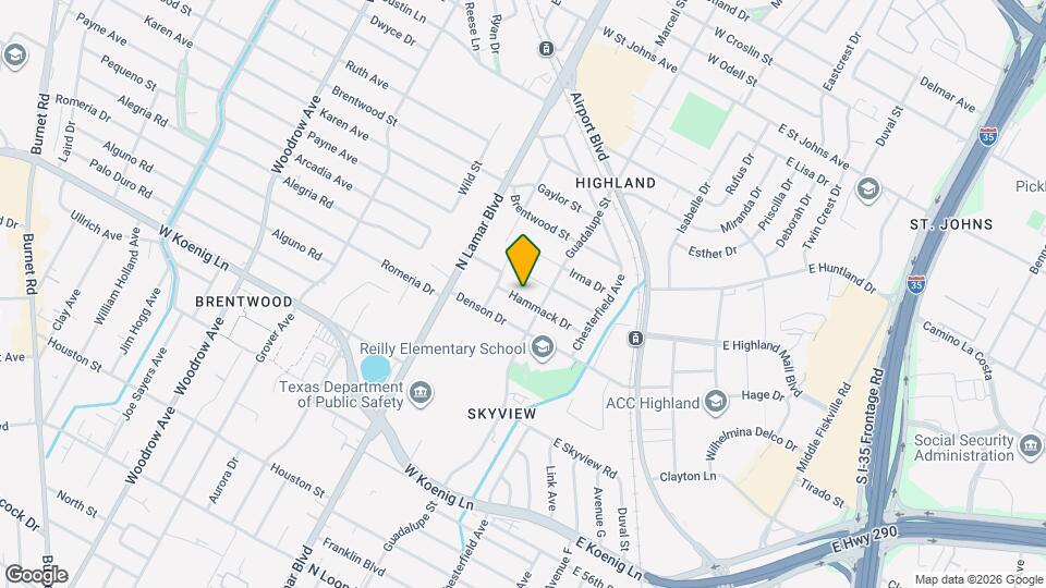 608 Hammack Dr Map and Location Details