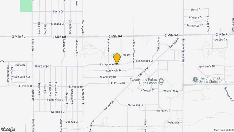 72375 Sunnyslope Dr Map and Location Details