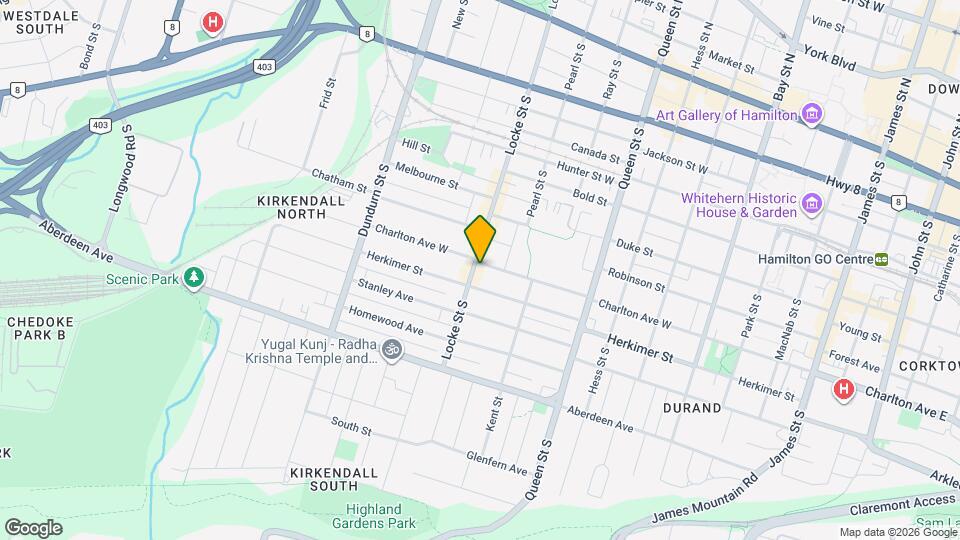 305 Charlton Ave W Map and Location Details