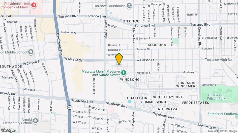 3205 Merrill Dr, Unit 19 Map and Location Details