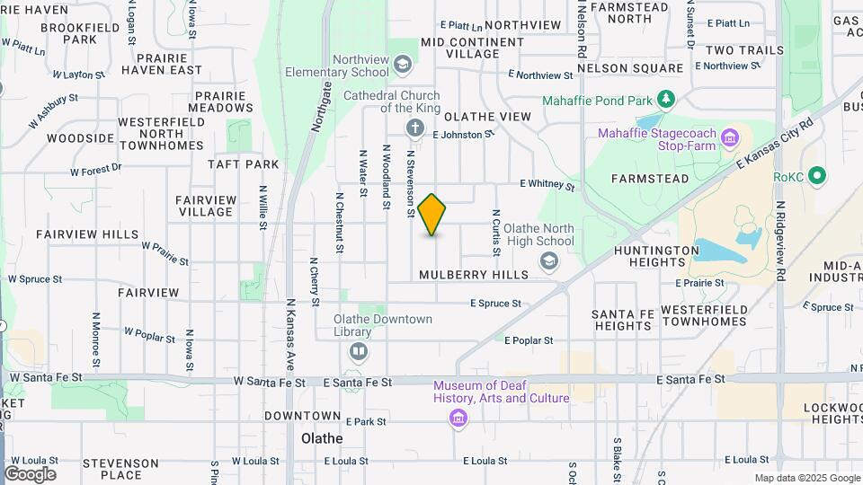 521 N Walker Ln Map and Location Details