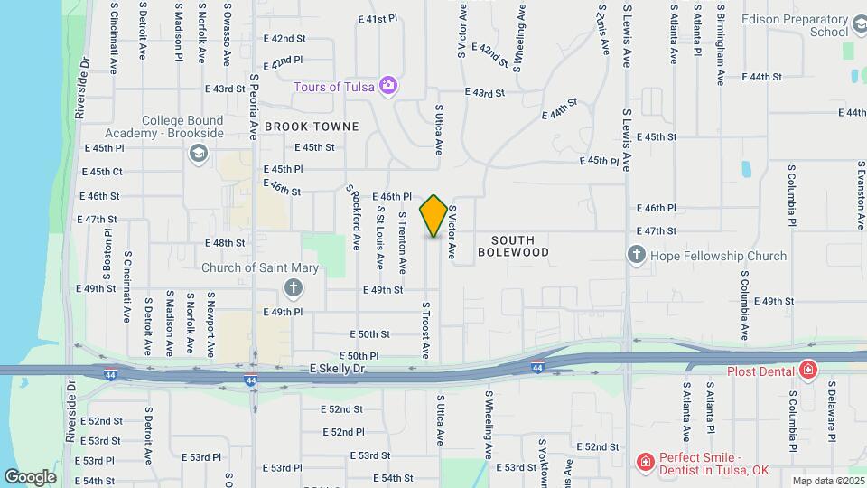 4665 S Troost Ave Mapa y Detalles de la Ubicación