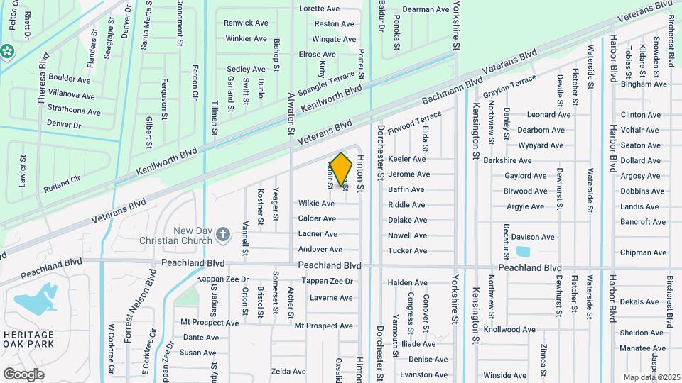 383 Kenova St Map and Location Details