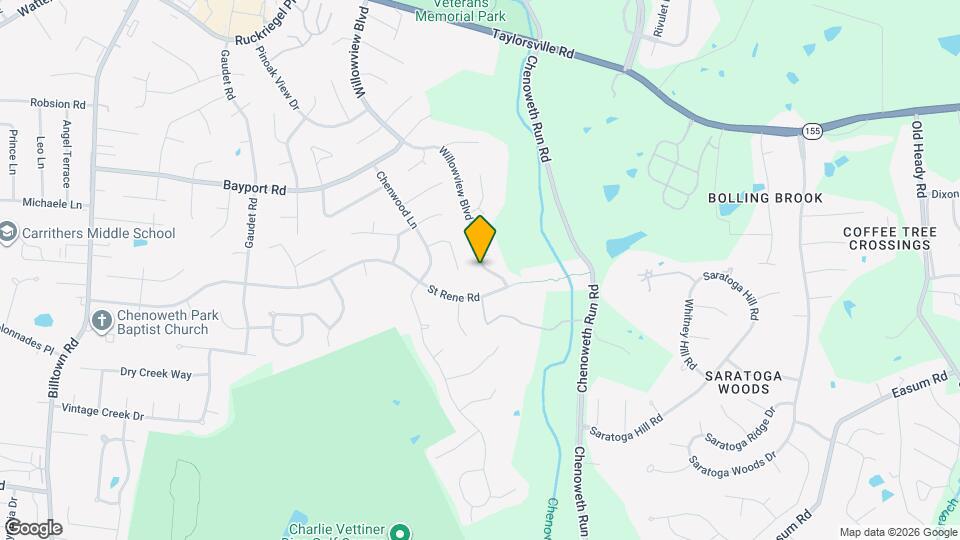 4324 Willowview Blvd Map and Location Details