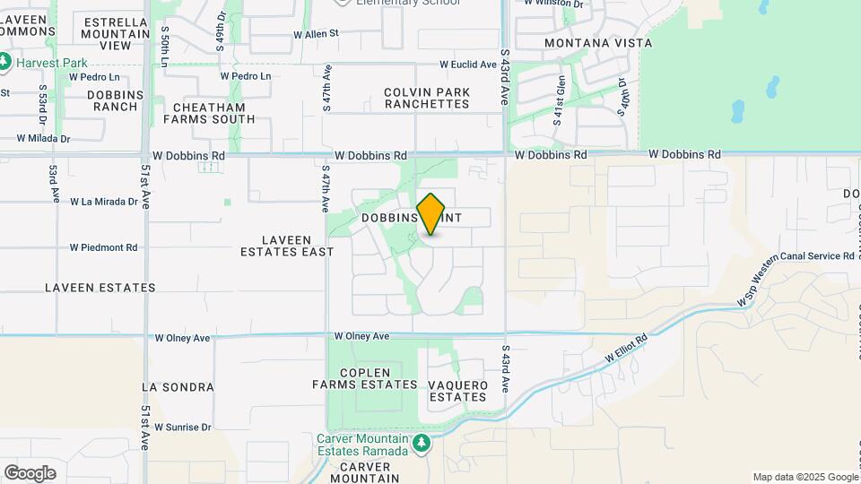 9531 S 45th Ave Map and Location Details