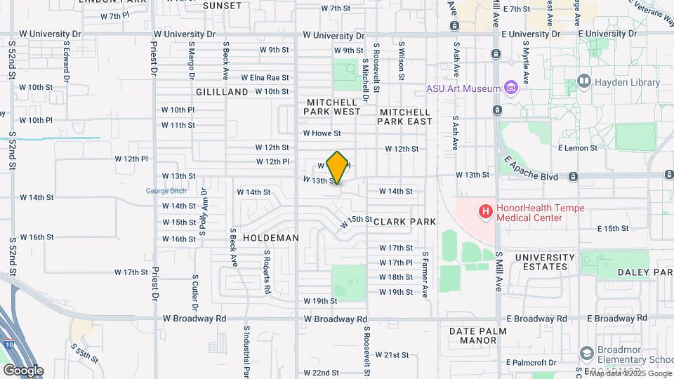 1322 S Judd St Map and Location Details