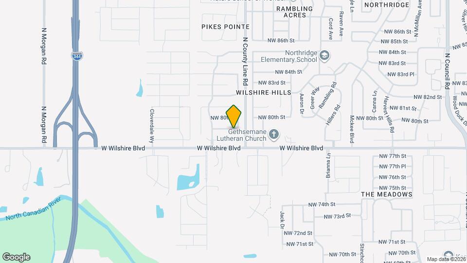 9008 NW 79th St Map and Location Details