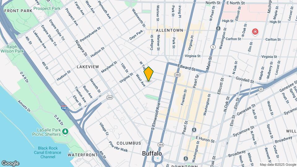 286 Carolina St Map and Location Details