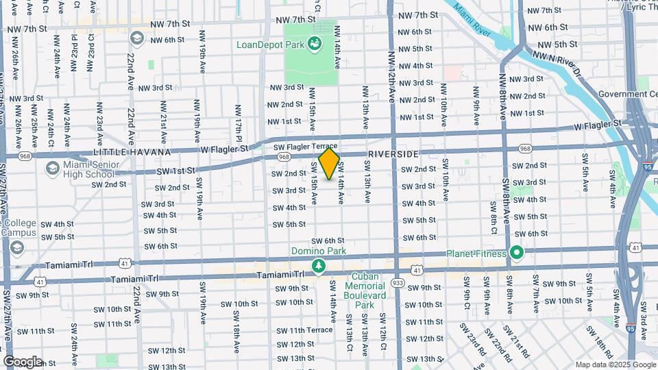 1435 SW 3rd St Mapa y Detalles de la Ubicación
