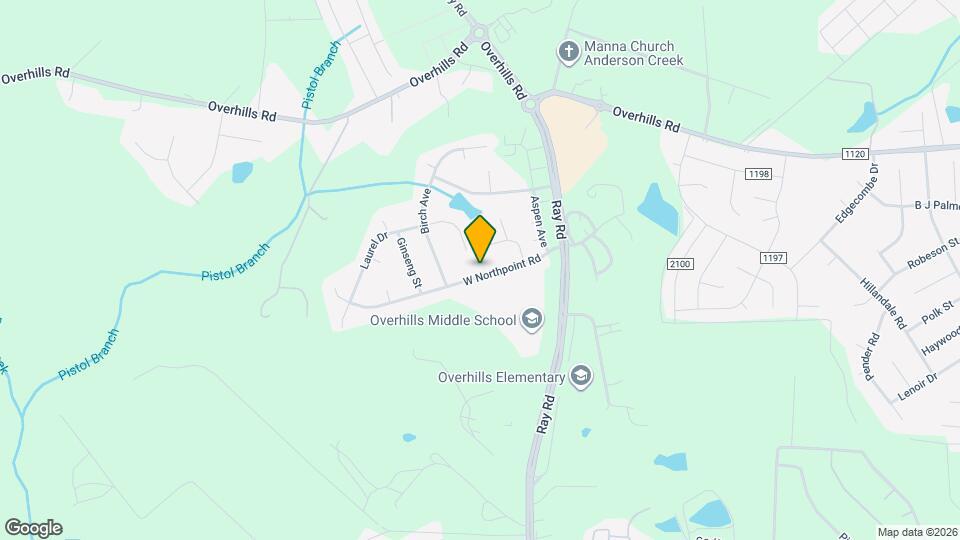 218 W Northpoint Rd Map and Location Details