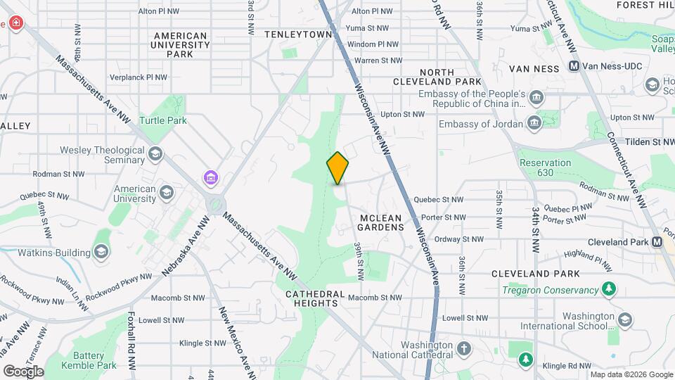 3750 39th St NW, Unit F-150 Map and Location Details