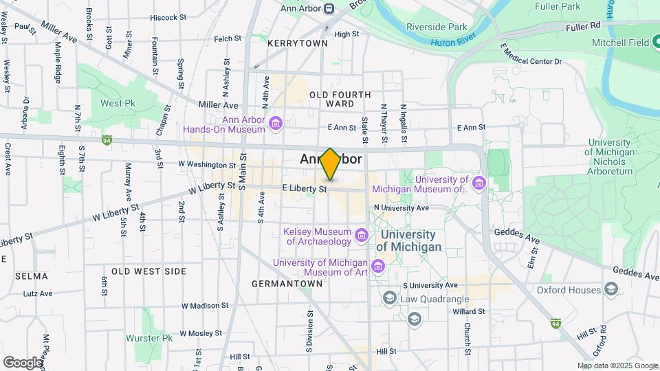 417 E Liberty St Mapa y Detalles de la Ubicación