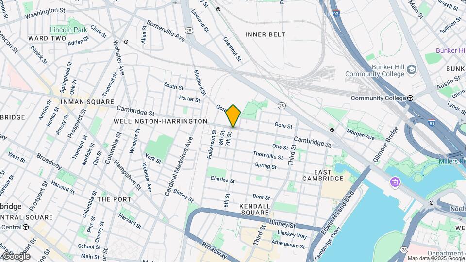 540 Cambridge St Map and Location Details