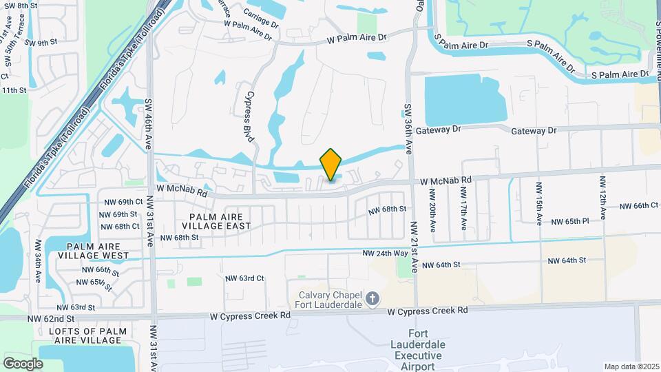 4005 W McNab Rd-Unit -C108 Map and Location Details