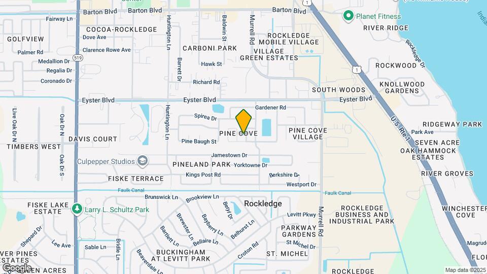 859 Pine View Ave Map and Location Details