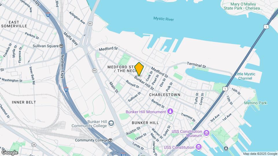 285 Bunker Hill St Map and Location Details