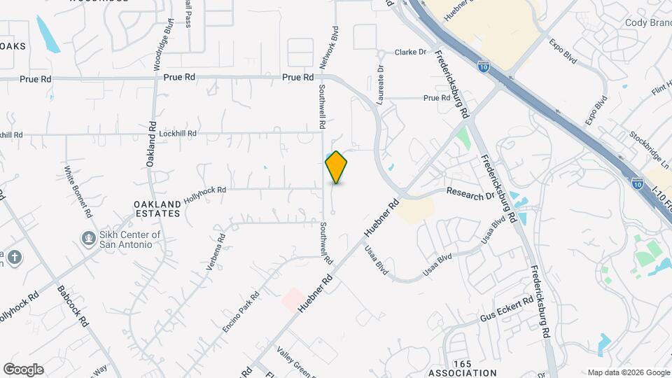 10230 Relic Oaks Map and Location Details