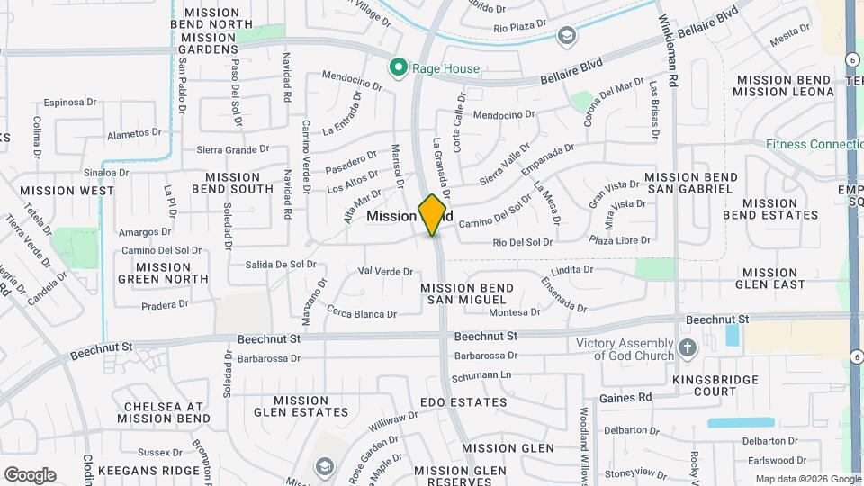 7502 Addicks Clodine Rd Map and Location Details