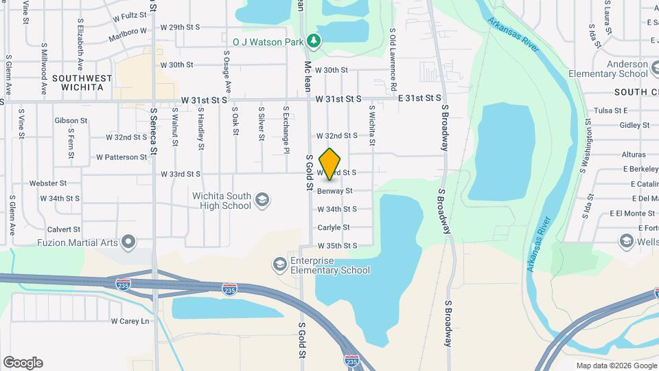 420 Benway St Map and Location Details