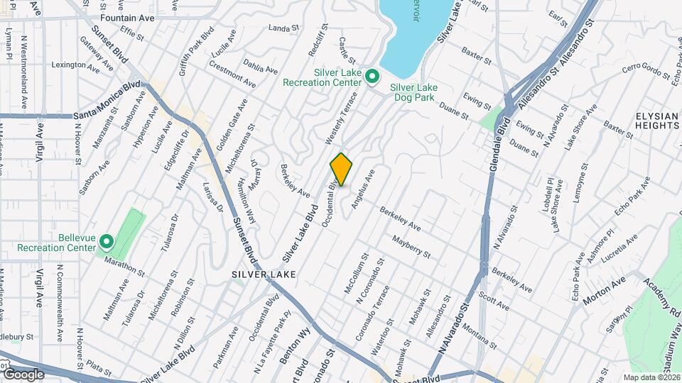 1530 N Easterly Terrace Map and Location Details