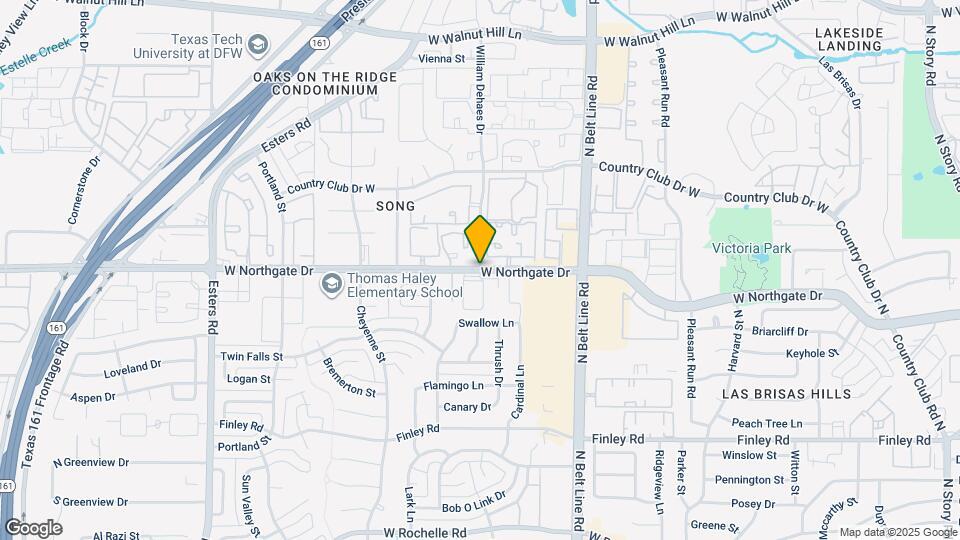 3609 W Northgate Dr Map and Location Details