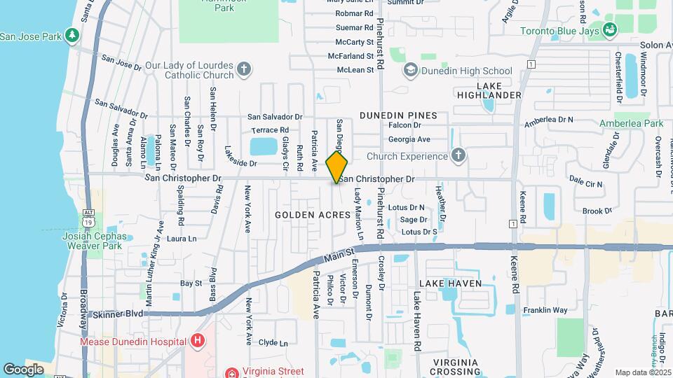 1387 Robin Hood Ln Map and Location Details