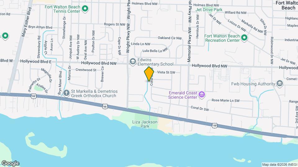 358 Coral Dr SW Map and Location Details