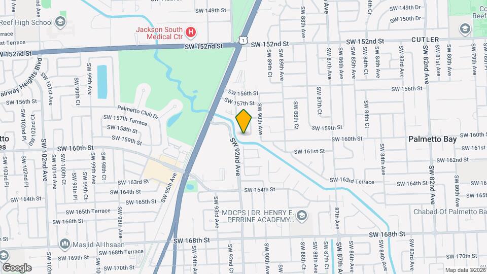 9112 SW 159th Terrace Map and Location Details