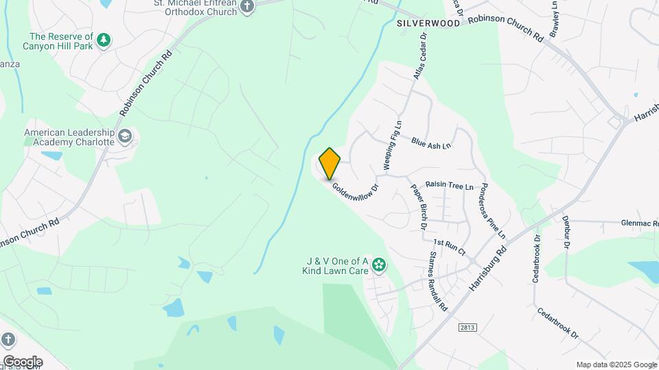 6909 Goldenwillow Dr Mapa y Detalles de la Ubicación