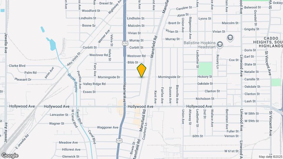 5430 Virginia Ave Map and Location Details