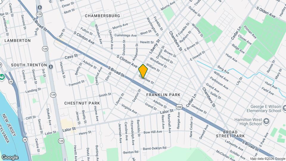 837 Genesee St Map and Location Details
