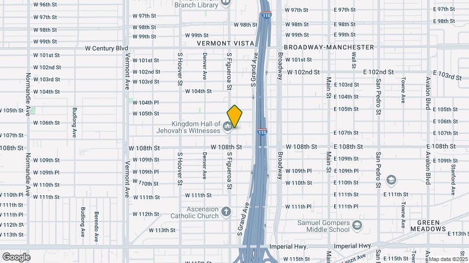 10624 S Figueroa St Map and Location Details