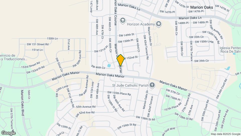 442 Marion Oaks Course Map and Location Details