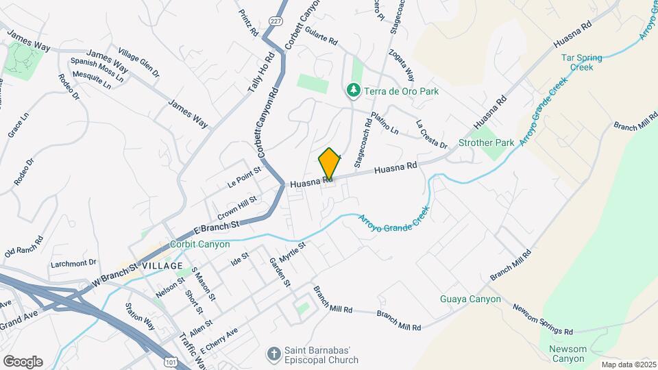 858 Huasna Rd Map and Location Details