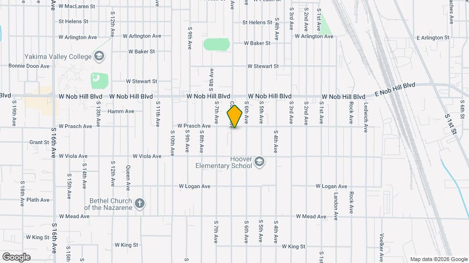 1203 Cornell Ave Map and Location Details