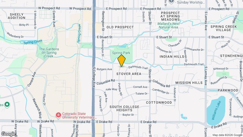 2204 Purdue Rd Map and Location Details