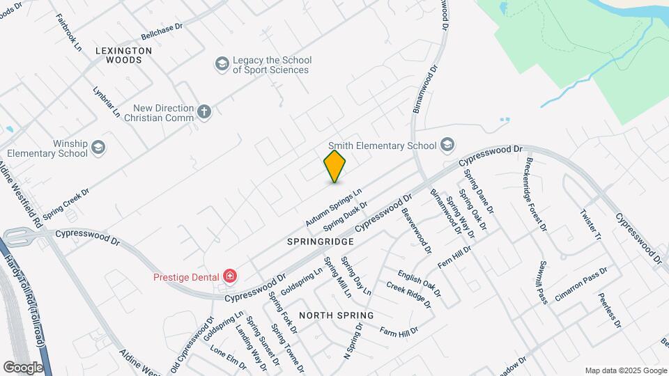 2618 Broad Timbers Dr Map and Location Details
